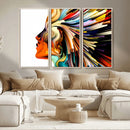 Profile Colors Canvas Print by MyGreatCanvas | Canvas Wall Art Prints | Photo Prints & Wall Decor