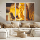 Gold Buddha Statue Hands Wall Art Canvas Print by MyGreatCanvas | Canvas Wall Art Prints | Photo Prints & Wall Decor