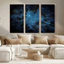 Forest and Stars Wall Art Canvas Print by MyGreatCanvas | Canvas Wall Art Prints | Photo Prints & Wall Decor