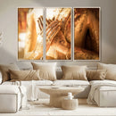 Buddha Statue Hands Wall Art Canvas Print by MyGreatCanvas | Canvas Wall Art Prints | Photo Prints & Wall Decor