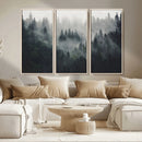 Nature Wall Decor - Serene Triptych Nature Print – Woodland by MyGreatCanvas | Canvas Wall Art Prints | Photo Prints & Wall Decor