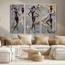 Abstract African Womens Art Canvas Print by MyGreatCanvas | Canvas Wall Art Prints | Photo Prints & Wall Decor