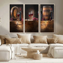 Wine and Barrels Wall Art Canvas Print by MyGreatCanvas | Canvas Wall Art Prints | Photo Prints & Wall Decor