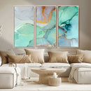 Colorful Marble Fluid Effect Canvas Wall Art Print by MyGreatCanvas | Canvas Wall Art Prints | Photo Prints & Wall Decor