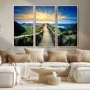 Mountain Landscape Wall Art Canvas Print by MyGreatCanvas | Canvas Wall Art Prints | Photo Prints & Wall Decor
