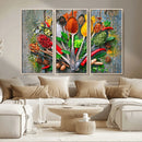 Spoonful of Spices Cooking Wall Art Canvas Print - Vibrant by MyGreatCanvas | Canvas Wall Art Prints | Photo Prints & Wall Decor
