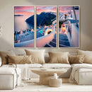Santorini Island Wall Art Canvas Print by MyGreatCanvas | Canvas Wall Art Prints | Photo Prints & Wall Decor