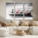 Framed Luck Poker Cards Canvas – Modern Triptych Wall Art,