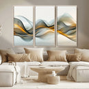 Abstract Wave Canvas Wall Art – Fluid Contemporary Elegance by MyGreatCanvas | Canvas Wall Art Prints | Photo Prints & Wall Decor