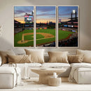 Citizens Bank Park Philadelphia Phillies Wall Art Canvas |