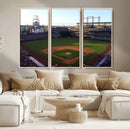Colorado Rockies Coors Field Wall Art Canvas Print - MLB