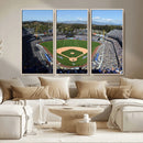 Los Angeles Dodgers Dodger Stadium Wall Art Canvas Print -