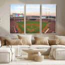 Cincinnati Reds Baseball Print Canvas- Cincinnati