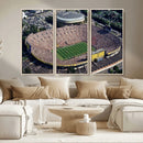 Michigan Wolverines Football Team Print - Ann Arbor Michigan