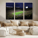 Michigan Wolverines Football Canvas Wall Decor, Football