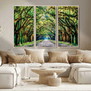 Serene Tree Tunnel Wall Art Canvas Print – Pathway Under by MyGreatCanvas | Canvas Wall Art Prints | Photo Prints & Wall Decor