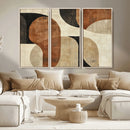 Wabi Sabi Abstract Wall Art Canvas Print | Large Minimalist