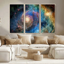Spiral Galaxy Wall Art Canvas Print