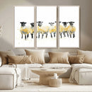 Farmhouse Wall Art Sheep Print | Ready to Hang Framed Canvas by MyGreatCanvas | Canvas Wall Art Prints | Photo Prints & Wall Decor