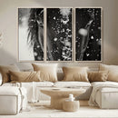 Winter Horse Snow Wall Art Canvas Print