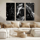 Winter Horse Wall Art | Black and White Horse Print | Ready by MyGreatCanvas | Canvas Wall Art Prints | Photo Prints & Wall Decor