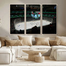 American Airlines Center Dallas Stars Wall Art Canvas Print