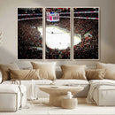 PNC Arena Raleigh North Carolina Hurricanes Hockey Stadium by MyGreatCanvas | Canvas Wall Art Prints | Photo Prints & Wall Decor
