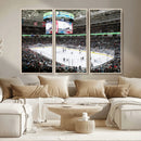 Sharks Arena Blackhawks Sharks Ice Hockey Stadium Wall Art by MyGreatCanvas | Canvas Wall Art Prints | Photo Prints & Wall Decor