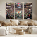 United Center Chicago Bulls Stadium Wall Art Canvas Print