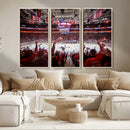 Carolina Hurricanes Ice Hockey Stadium Wall Art, Carolina