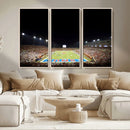 SMU Mustangs Football Team Print - Dallas Gerald J. Ford