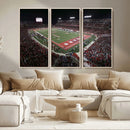 Houston Cougars Football Team Print - Houston TDECU Stadium
