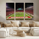 Wisconsin Badgers Football Team Print Canvas- Madison Camp