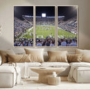 Brigham Young University Cougars Football Print Canvas -