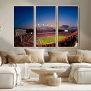 Wolfpack Football Team Wall Art Print - Raleigh