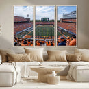 University of Illinois Fighting Illini Football Team Print by MyGreatCanvas | Canvas Wall Art Prints | Photo Prints & Wall Decor