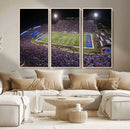 University of Kansas Jayhawks Football Team Print - Lawrence by MyGreatCanvas | Canvas Wall Art Prints | Photo Prints & Wall Decor
