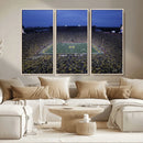 University of Michigan Wolverines Football Team Print - Ann by MyGreatCanvas | Canvas Wall Art Prints | Photo Prints & Wall Decor