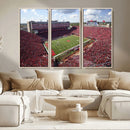 University of Nebraska Cornhuskers Football Team Print - by MyGreatCanvas | Canvas Wall Art Prints | Photo Prints & Wall Decor