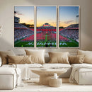NC State Wolfpack Football Team Print Wall Art - Raleigh by MyGreatCanvas | Canvas Wall Art Prints | Photo Prints & Wall Decor