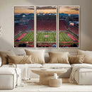 Framed Arizona Wildcats Football Team Print - Tucson Arizona by MyGreatCanvas | Canvas Wall Art Prints | Photo Prints & Wall Decor