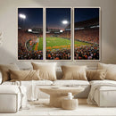 Clemson University Tigers Art Print, Football Team Print -
