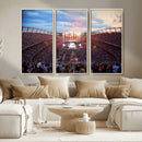 Denver Broncos Football Team Print Canvas- Empower Field at