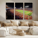 Iowa State University Cyclones Canvas Print, Football Team