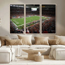Miami Hurricanes Football Team Print Canvas- Miami Hard Rock