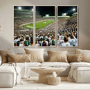 Michigan State Spartans Football Canvas Print - East Lansing