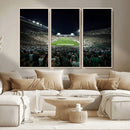 Framed Michigan State Spartans Football Team Print - East