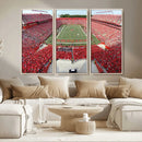 Rutgers Scarlet Knights Football Team Print - Piscataway SHI by MyGreatCanvas | Canvas Wall Art Prints | Photo Prints & Wall Decor