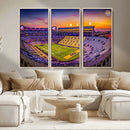 The Louisiana State University Tigers Football Team Print - by MyGreatCanvas | Canvas Wall Art Prints | Photo Prints & Wall Decor