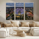 The Louisiana State University Tigers Football Team Print -